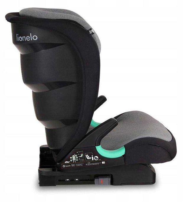 FOTELIK SAMOCHODOWY LIONELO NEAL I-Size 100-150 Cm Isofix, Pochylany