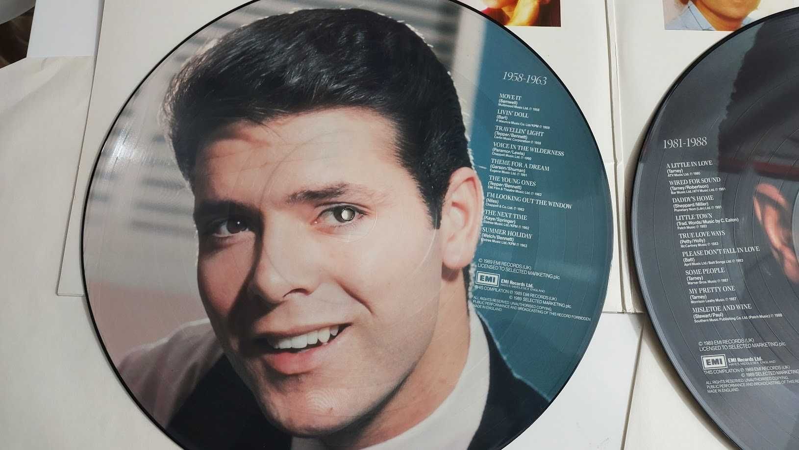 Płyta winylowa picture disc Cliff Richard 30th Anniversary 2 LP.