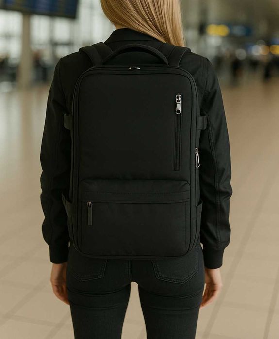 Wytrzymały Plecak Ryanair WizzAir 40x20x25 Bagaż Podręczny Kabinowy