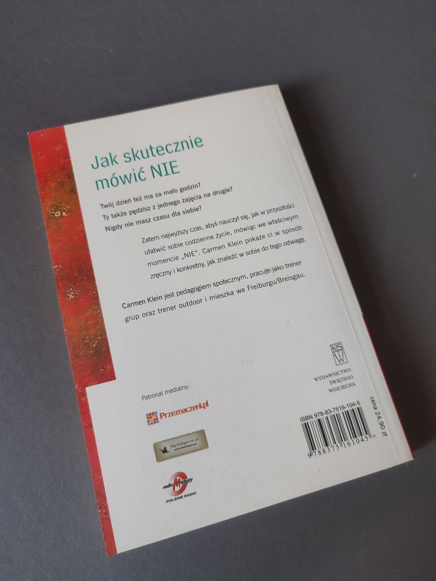 Książka "Jak skutecznie mówić nie." Carmen Klein