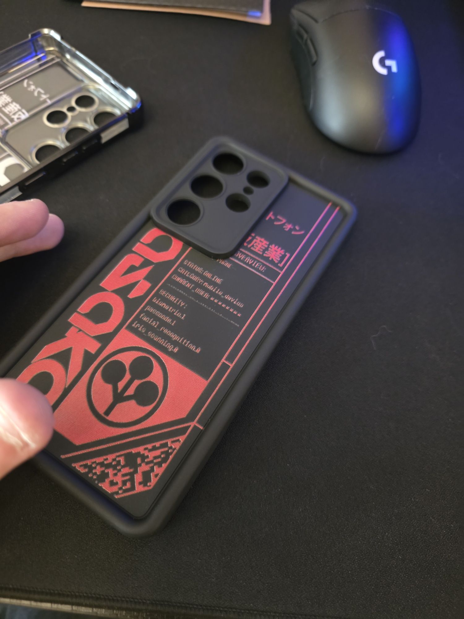 Etui Cyberpunk/Arasaka do Samsung S25Ultra