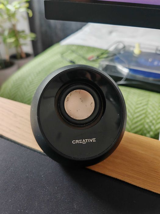 Colunas Creative Pebble 2.1 com Subwoofer — Som excelente