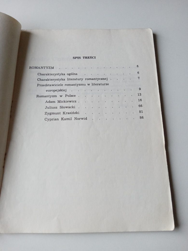 Ściągi dla licealistów z literatury 3 - romantyzm