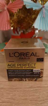 L'Oreal Age Perfect Odrodzenie komórek Krem dzień 50+ SPF15 50ml