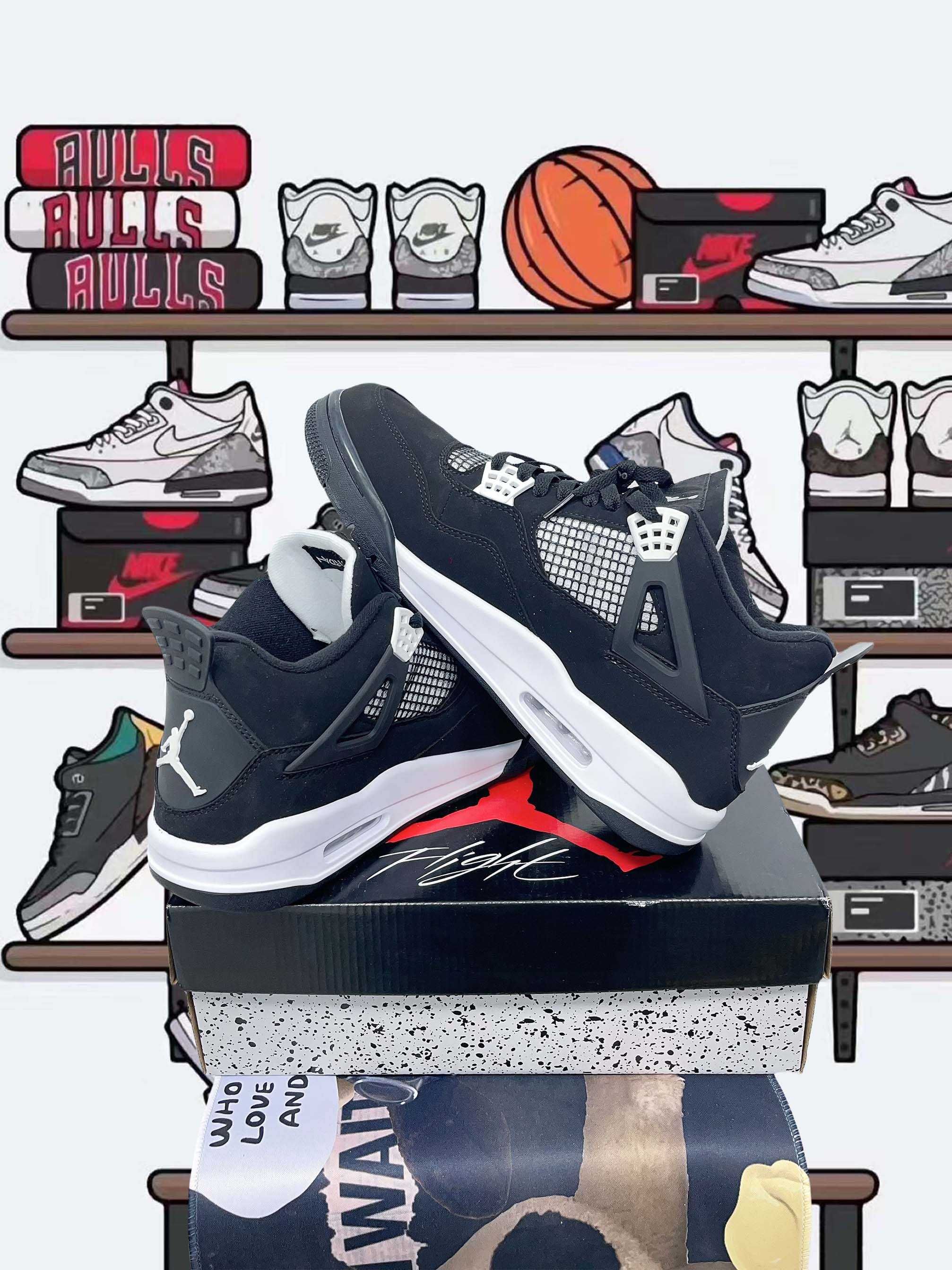 Jordan Air Jordan 4 Retro White Thunder.45