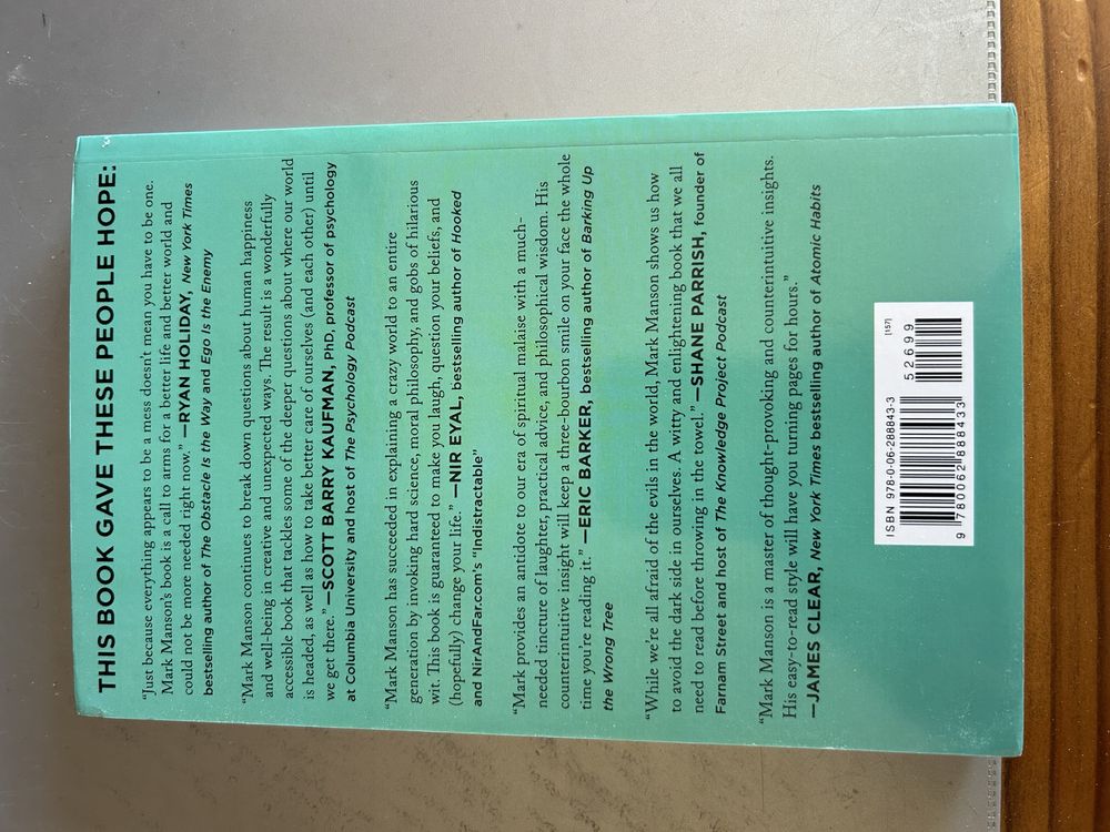Livro Everything is F*cked novo