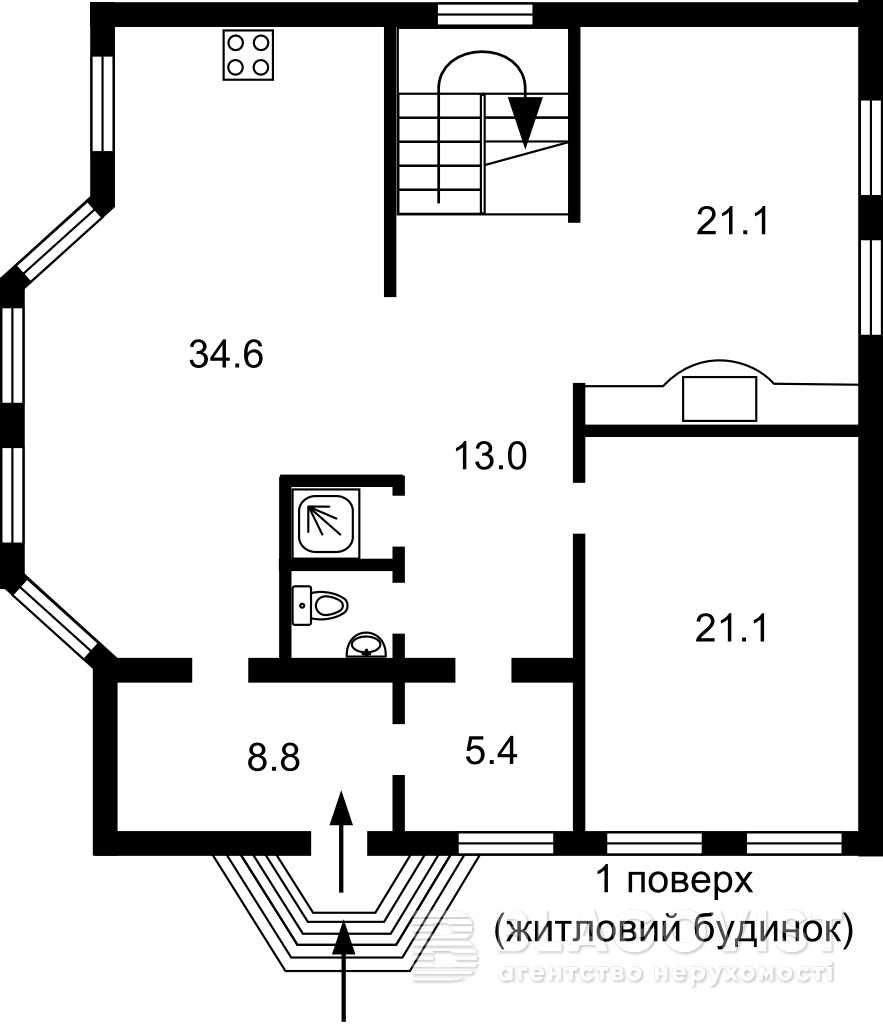 Бориспільський р-н, Кийлів, Райський куточок, 530 кв.м, 300000у.е