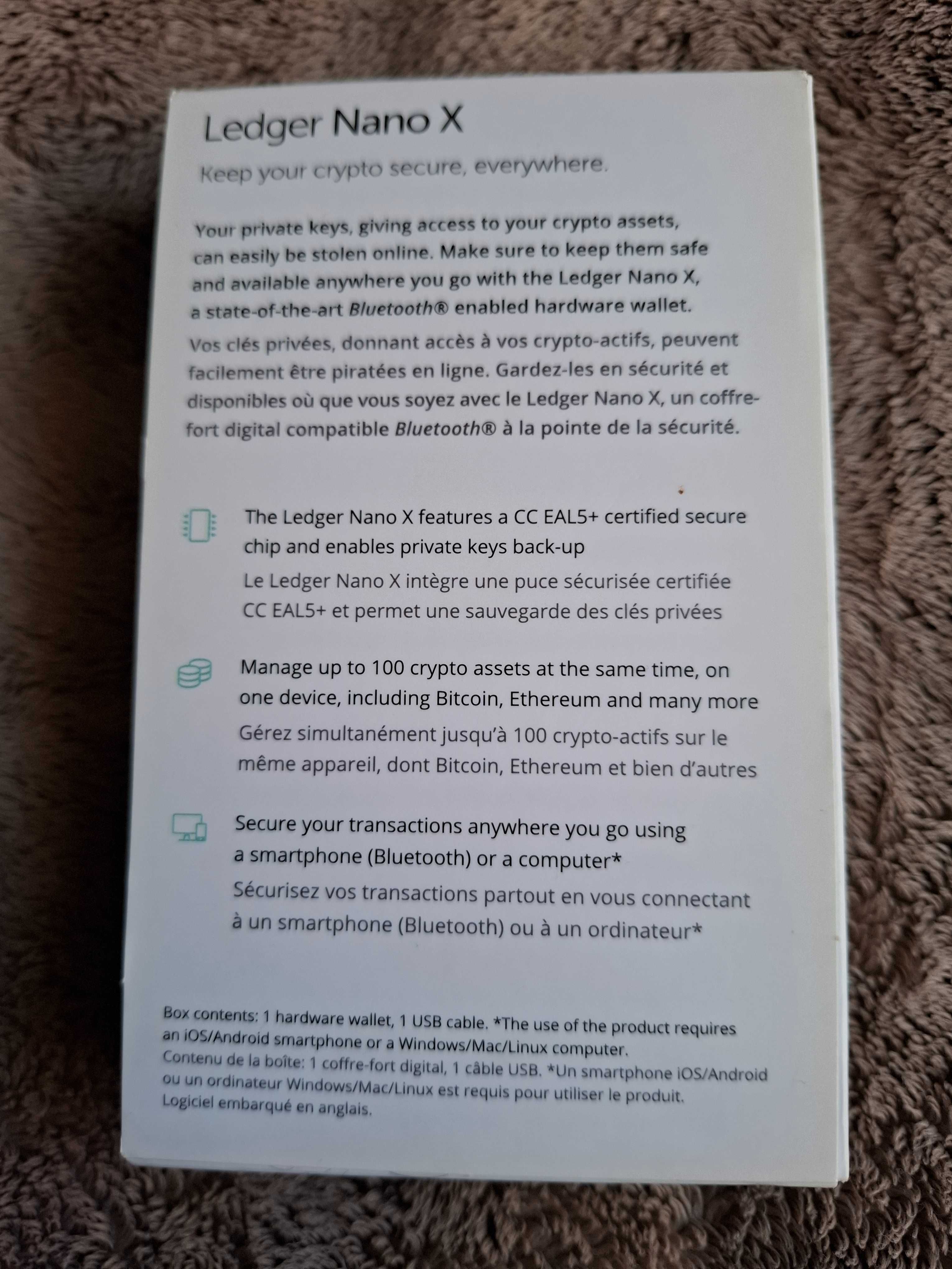 Portfel kryptowalut Ledger Nano X
