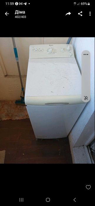 Продаю пральну машінку Whirlpool awt 2295