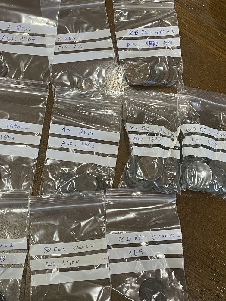 Moedas de Coleção antigas