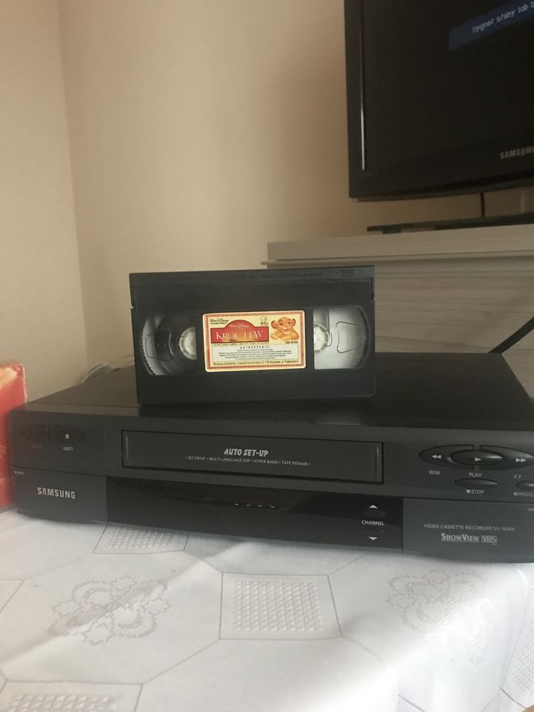 Uzywane video na kasety vhs SAMSUNG