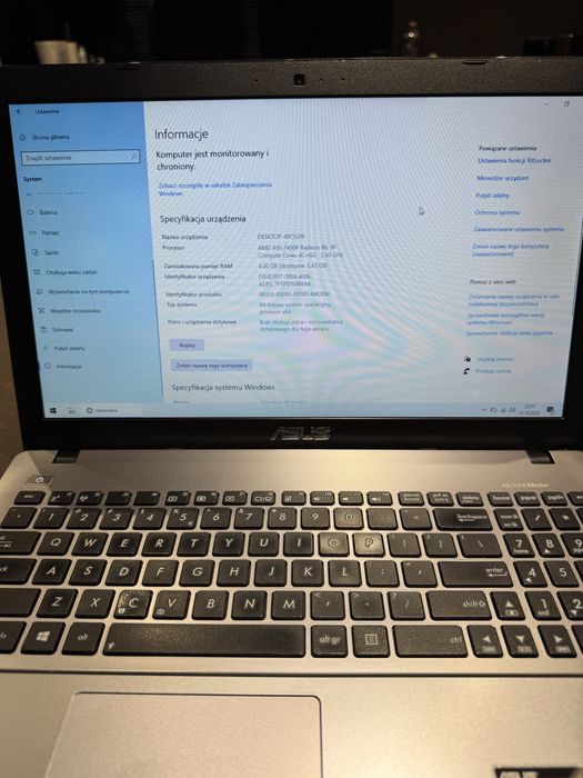 Laptop Asus.