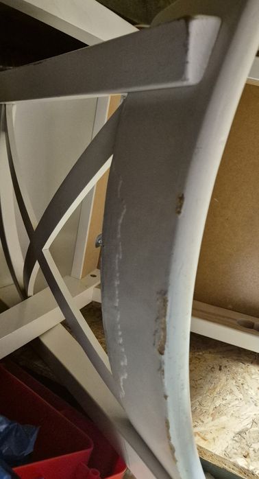 Stół okrągły 6 krzeseł rozkładany IKEA
