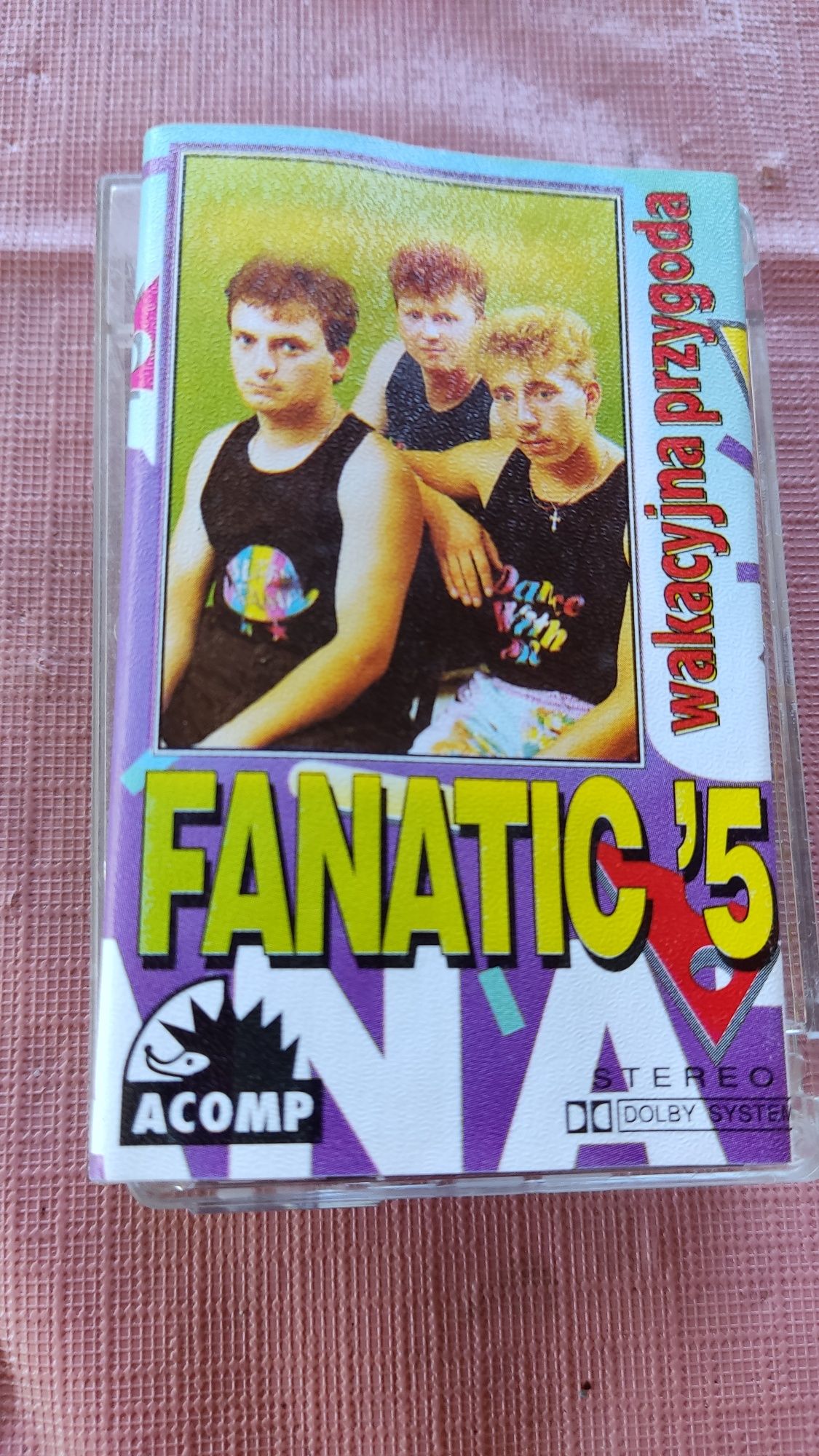 Fanatic 5 wakacyjna dziewczyna kaseta disco polo