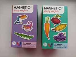 Набір магнітів овочі тварини фрукти магніти dodo магниты животные додо