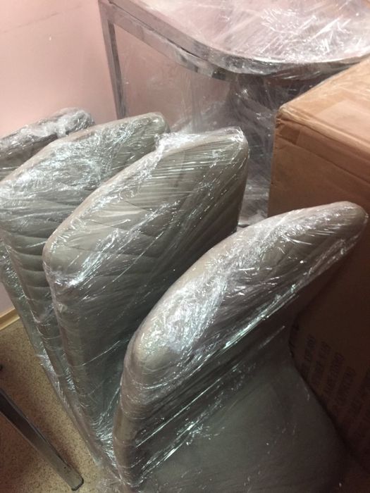 стіл космо , стулья прайм , стол беж