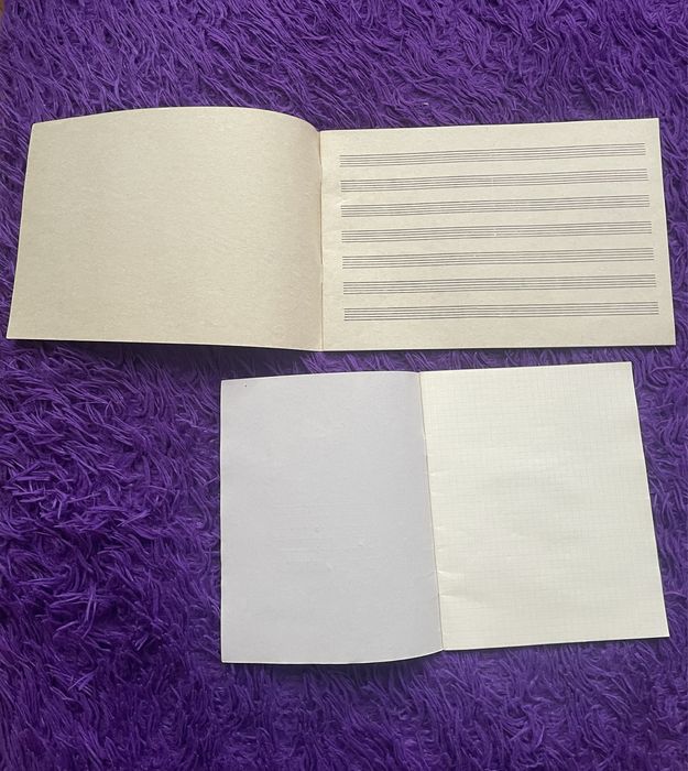 Зошит для нот,олівці