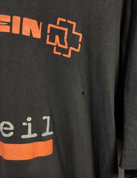 Koszulka T-Shirt Tee Rammstein Mein Teil 00s Metal Vintage L