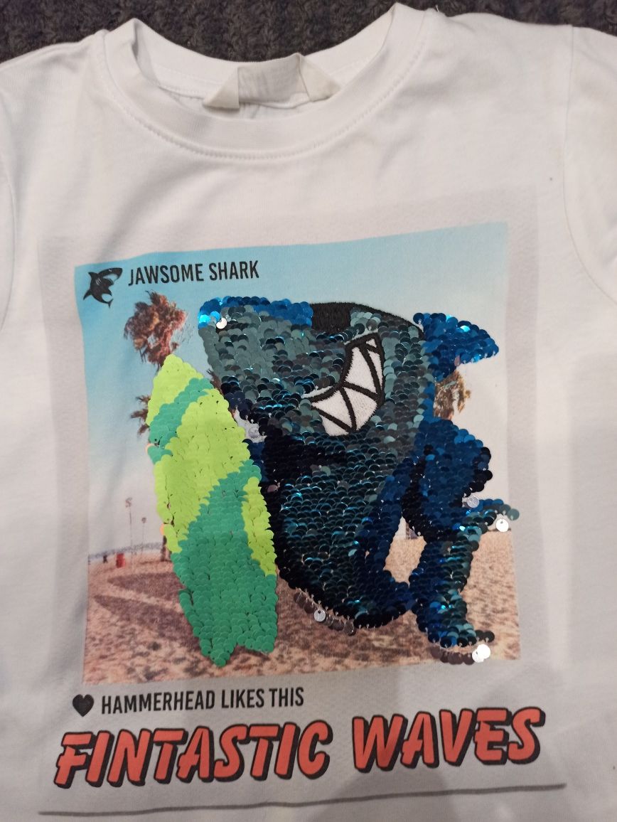 Koszulki z krótkim rękawem t-shirt H&M 104