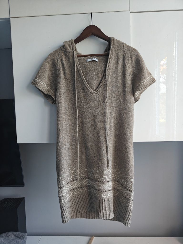 Sweter owcza wełna wool voe voice od Europe xl