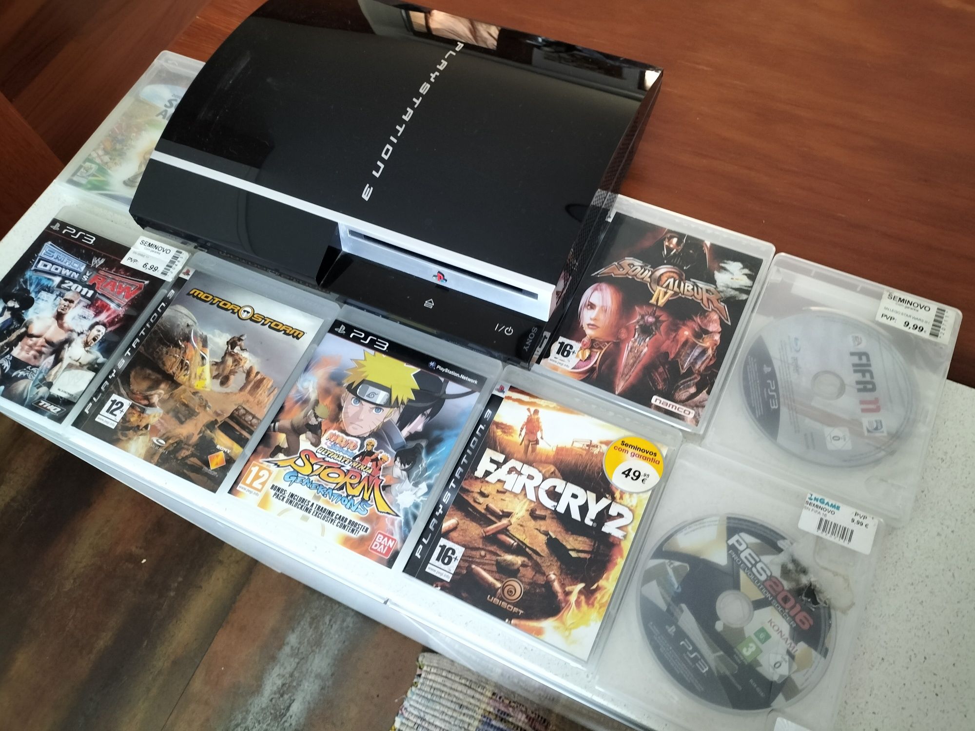Sony PlayStation 3 + jogos PS3