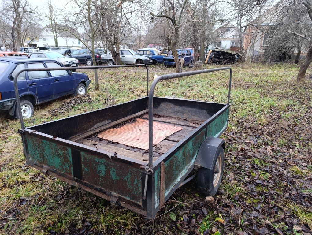 Причіп до мінітрактора