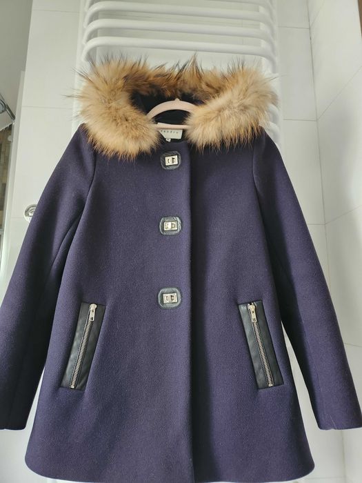 Super kurtka granatowa marki Sandro ,R.36