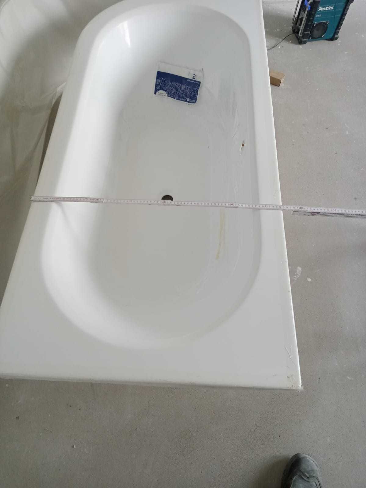 Sprzedam nowa wanna Besco Avita 160x75cm  asymetryczna prawa
