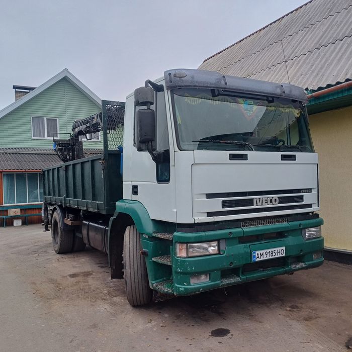 Продам івеко курсор 8 маніпулятор самоскид