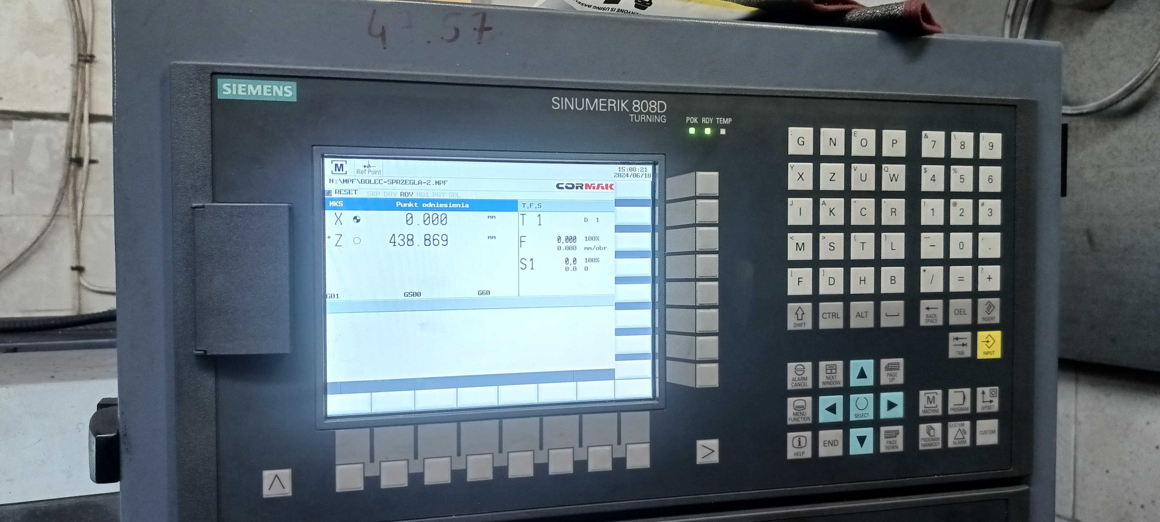 Tokarka CNC 360x1000
