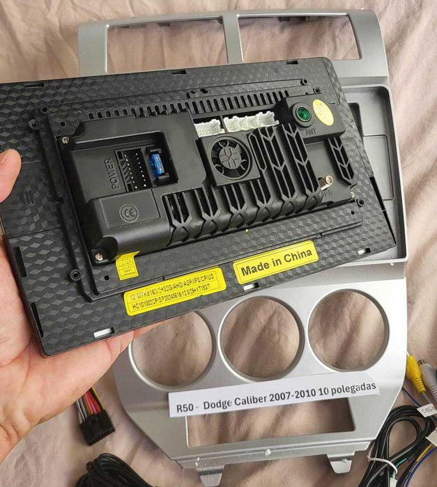R50 - Auto Rádios Dodge Caliber 2007 a 2010 10 polegadas  android