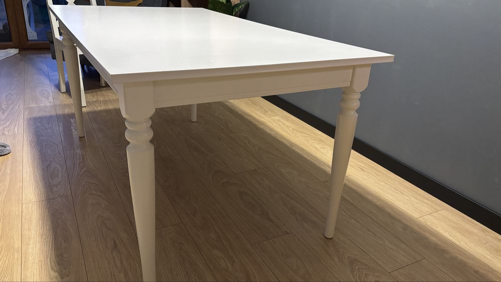 Stół Ikea Ingatorp biały