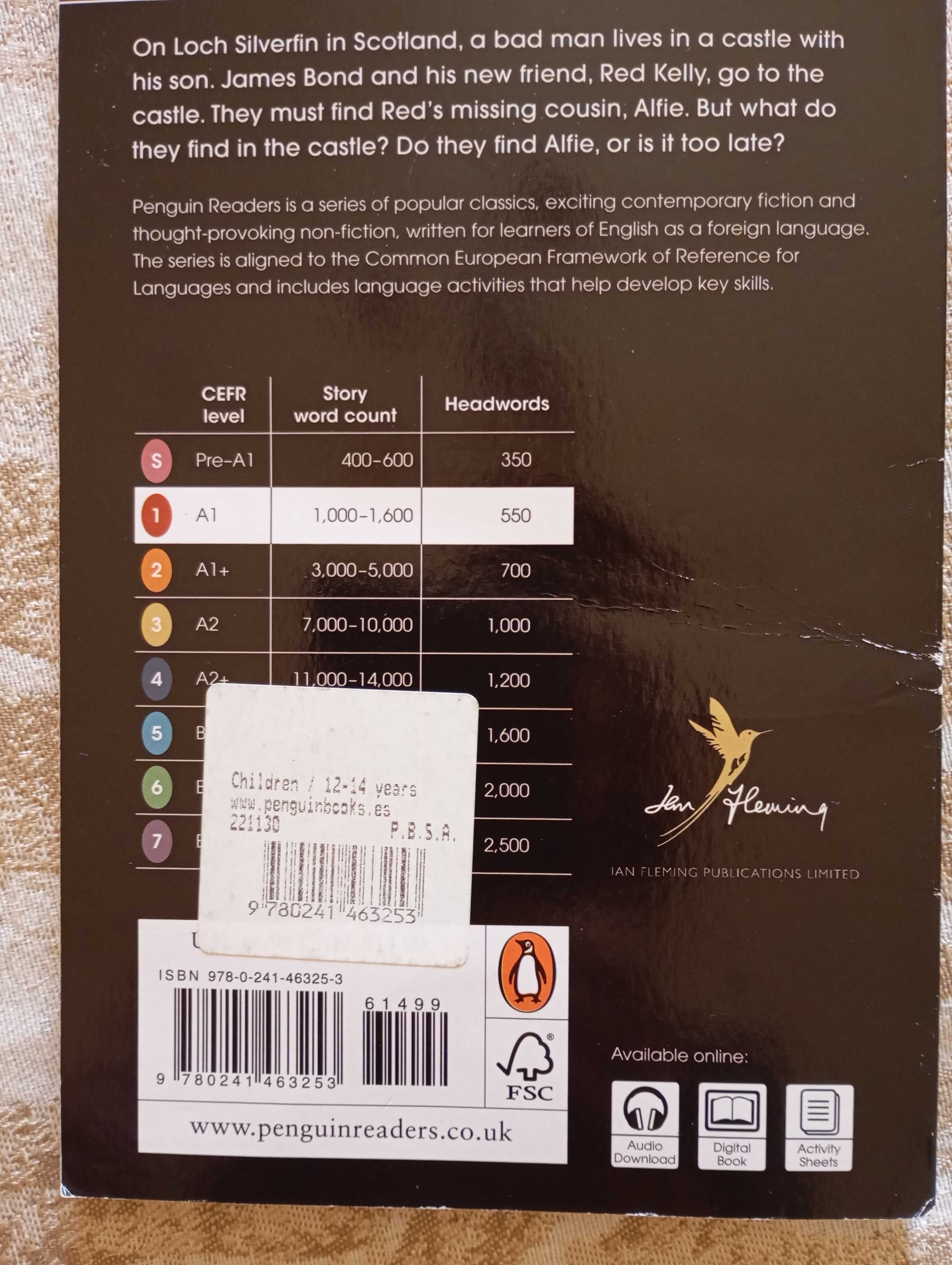Livro de BD, SILVERFIN (Inglês)