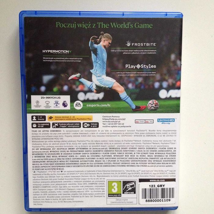 EA Sports FC24 (FIFA) PlayStation 5 PS5 PL Sklep W-wa Ursynów
