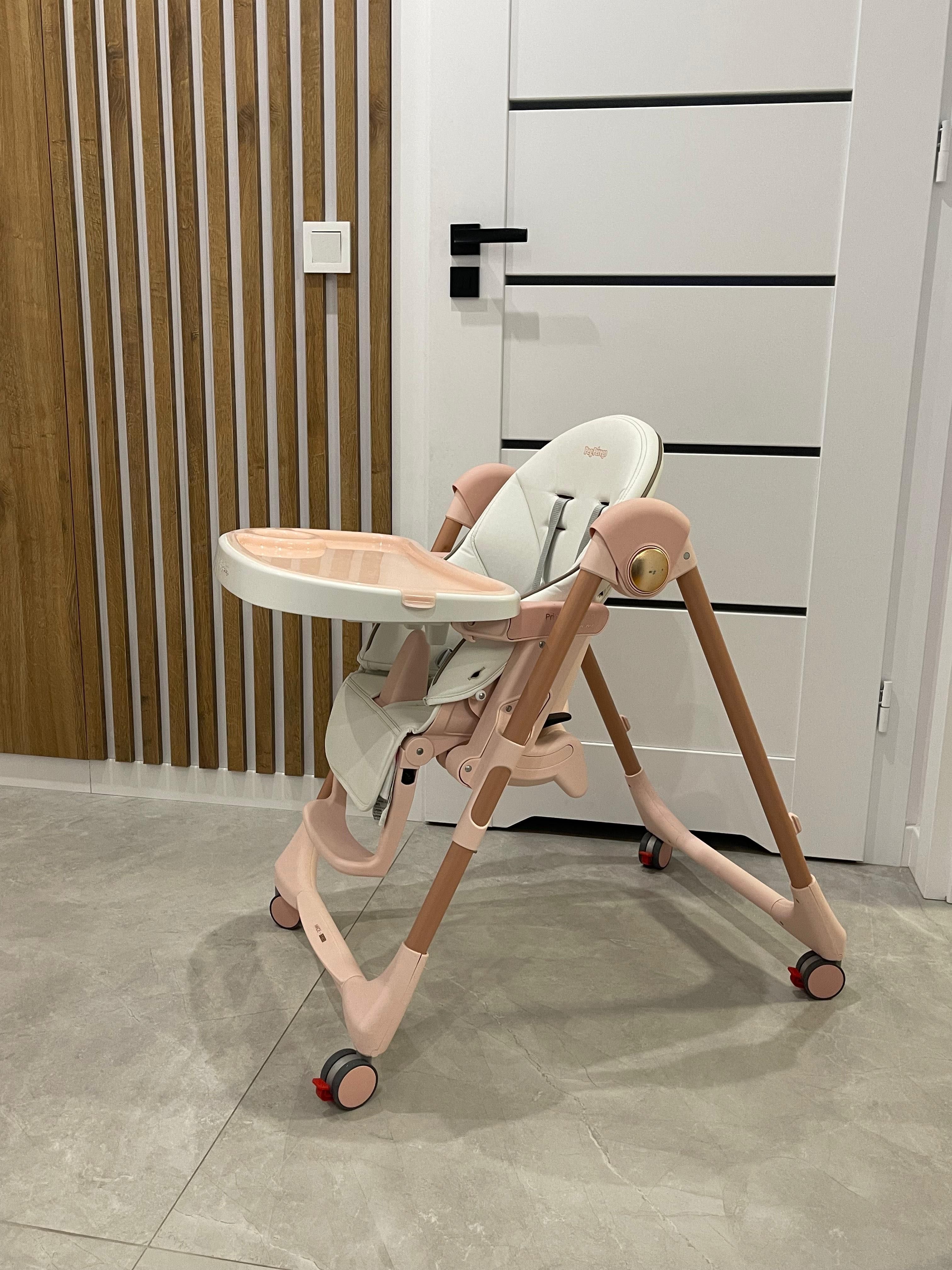 PEG PEREGO prima pappa follow krzesełko do karmienia