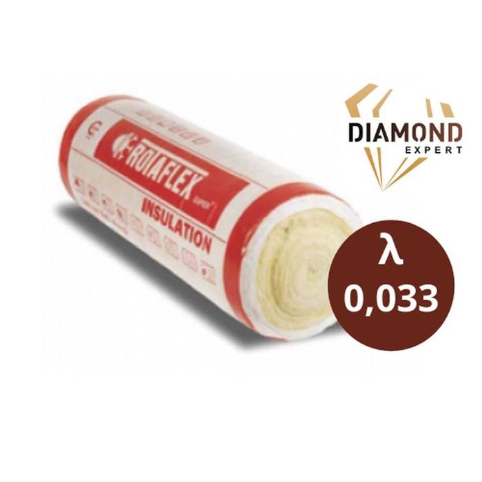 Wełna Mineralna Szklana-5cm Na Poddasze 0,033 Do Ocieplenia Wata Mata