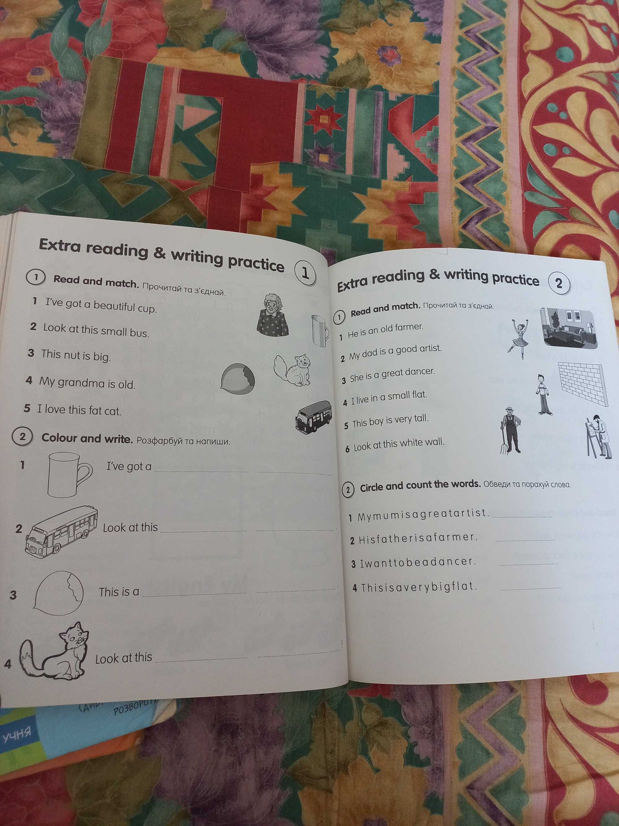Fly High Activity,Pupils Book 1клас+зошит Карпюк 2 кл. б/у в подарунок