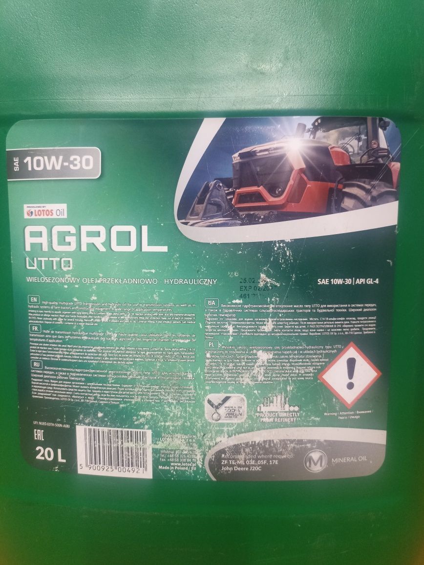 Agrol utto 10W-30