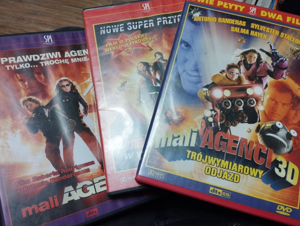 Mali agenci DVD 3 szt