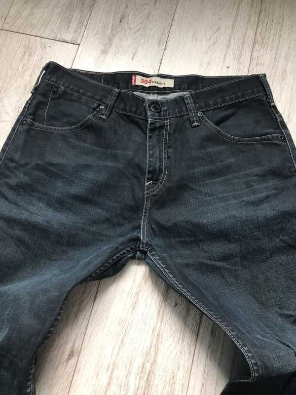 levis engineered vintage 504 straight streetwear markowe męskie jeansy