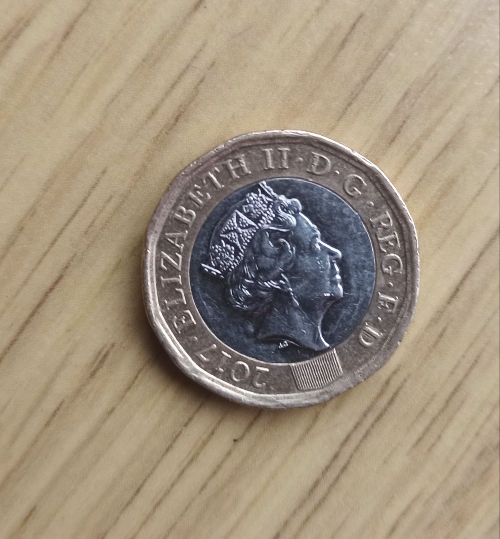 Moeda One Pound 2017 [Elisabeth II DG REG FD)