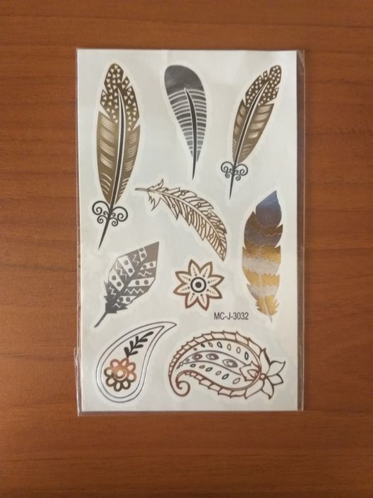 Коллекция Татуировка наклейка водостойкая боди арт Флеш-тату Tattoo