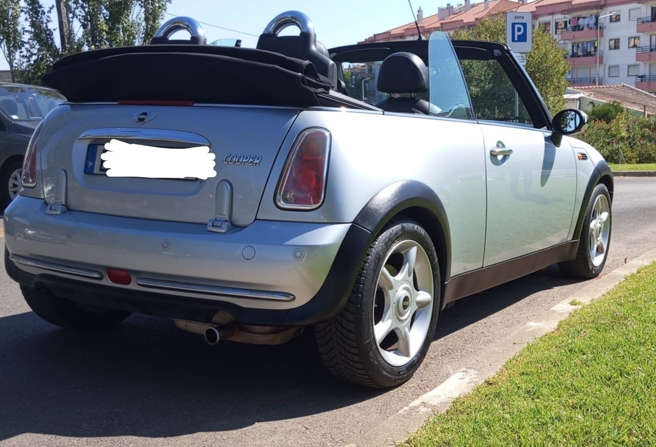 Mini Cooper 1.6 cabrio troco
