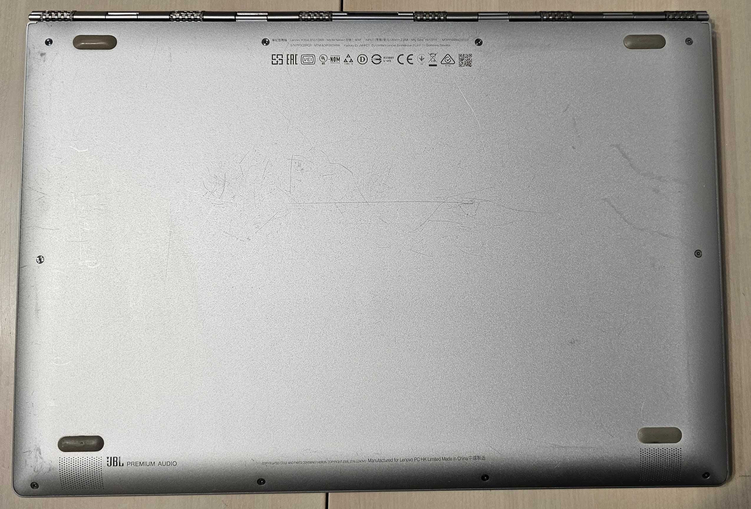 Lenovo Yoga 910-13IKB (i7-7500U/16Ґб RAM/1 Тб SSD)