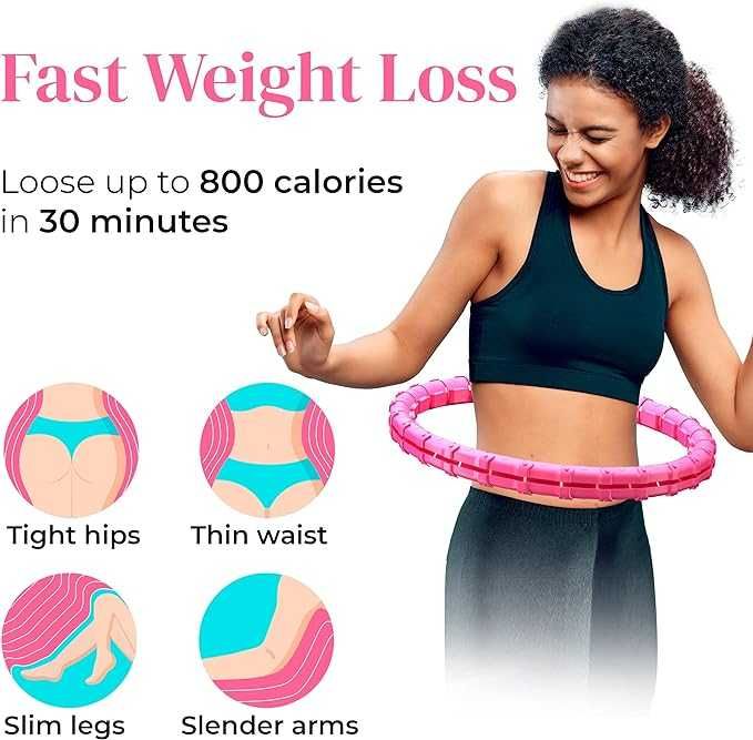 Smart Hula Hoop Wyszczuplający Regulowany