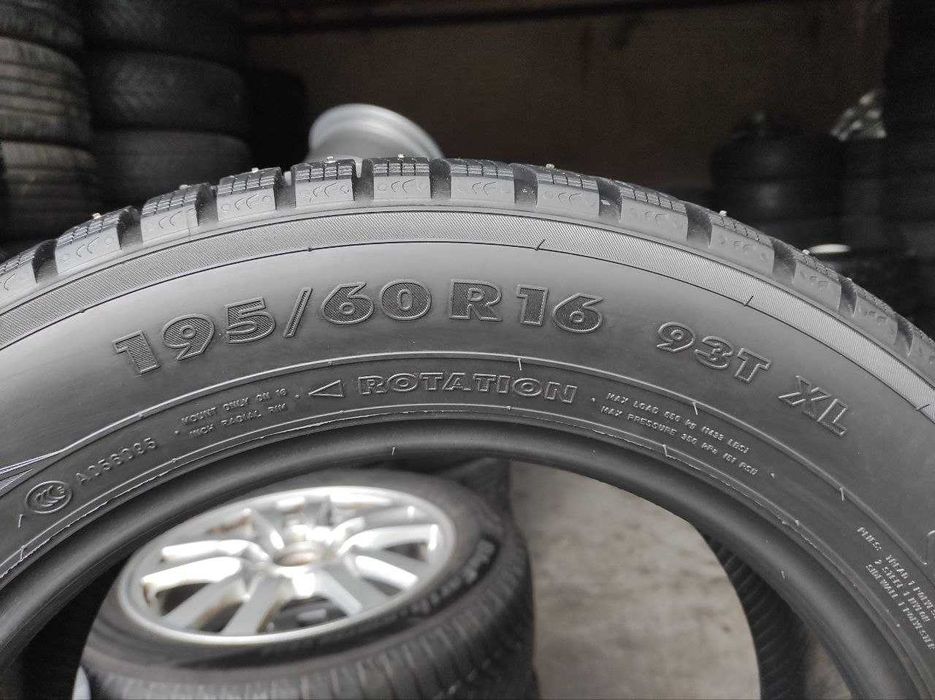 Nokian Hakkapeliitta 7 195/60r16 made in Finland 2шт, 7-7,3мм, ЗИМА