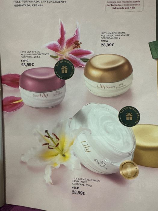 Hidratantes Lily