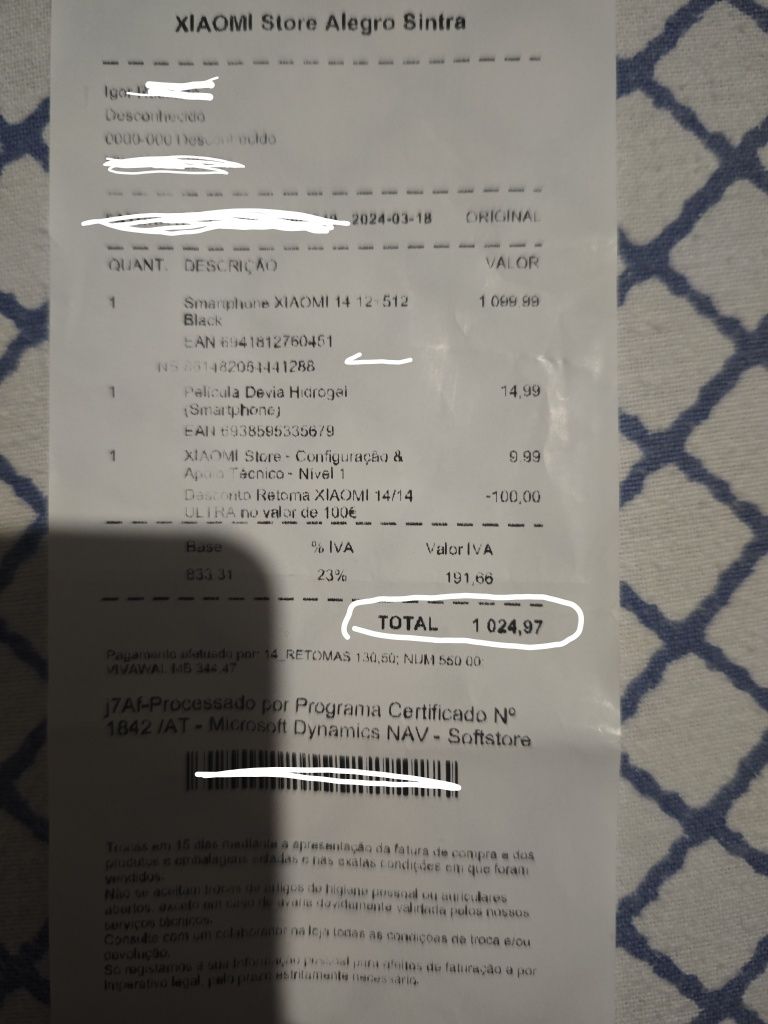 Celular xiaomi 14 512g