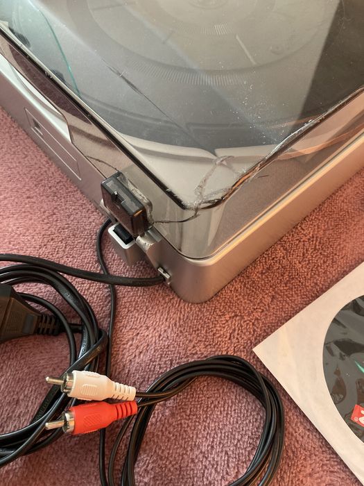 Gramofon Roxcore 33210 AUX/USB,nowa igła