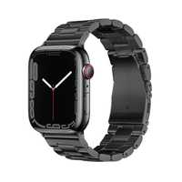 Pasek Bransoleta Metal Fa10 Do Apple Watch 42/44/45/49Mm Czarna